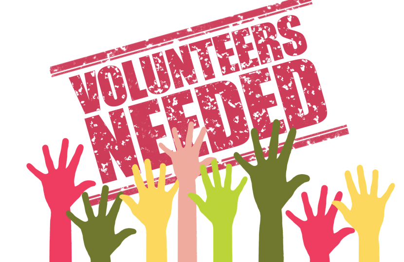 Volunteers Needed graphic