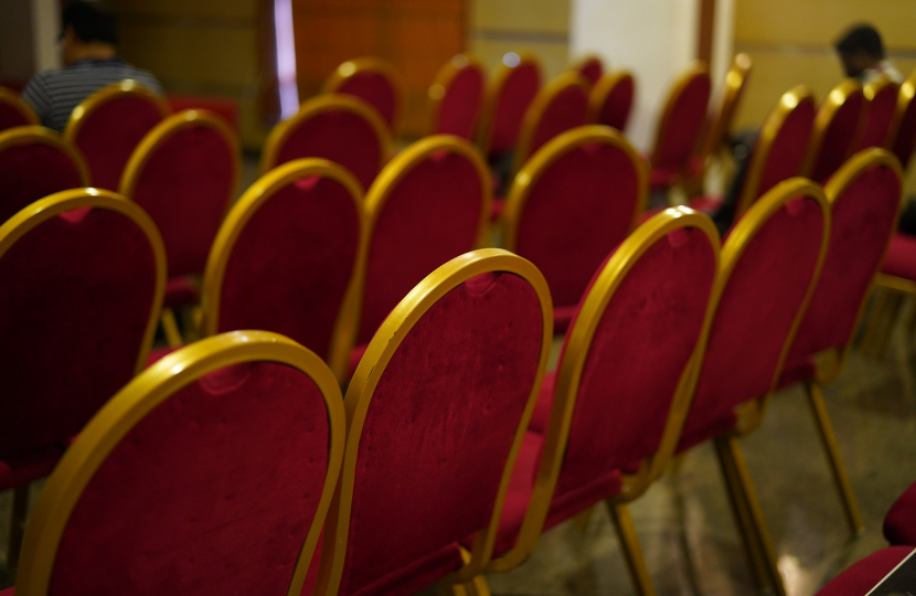 Chairs in a hall