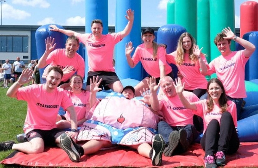 Michelle Donelan's It's a Knockout Team