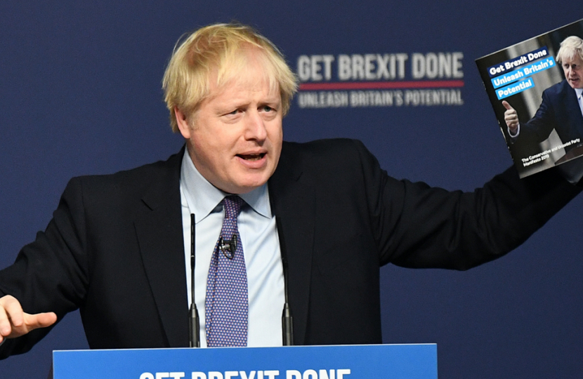 Boris Johnson: My Guarantee to Get Brexit Done and Unleash Britain’s Potential