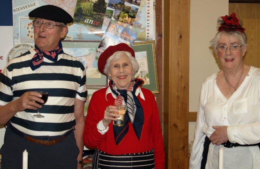 Mr. & Mrs. Tony  & Louise Elkington, and Mrs. Gillian Watson