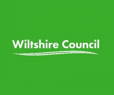 Wiltshire logo on green background