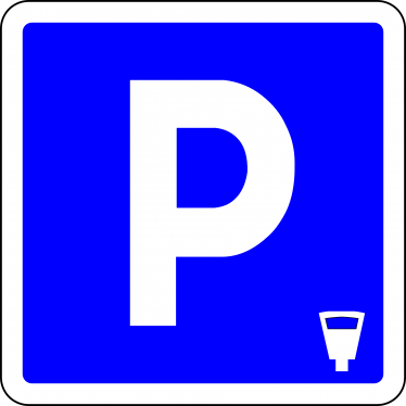 Parking sign