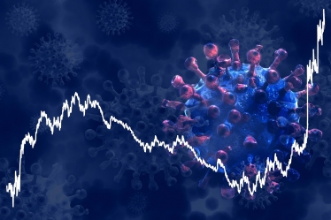 Coronavirus statistics graph